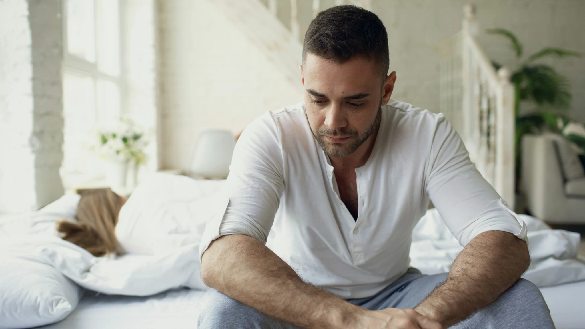 a person experiencing attachment trauma